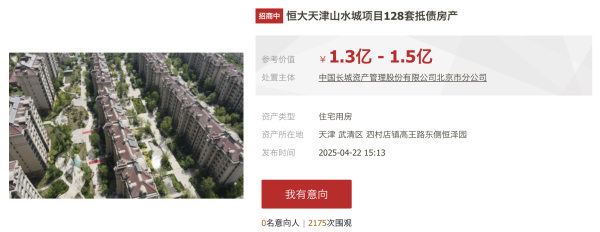 配资炒股 上千人次围观！千亿涉房不良资产被摆上货架，信达、长城等AMC巨头加速出清